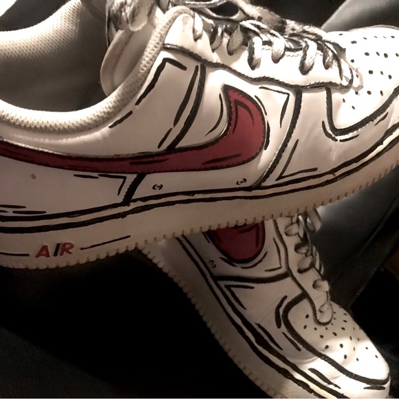 Preowned Nike Air Force 1 size:10.5 - Picture 9 of 16